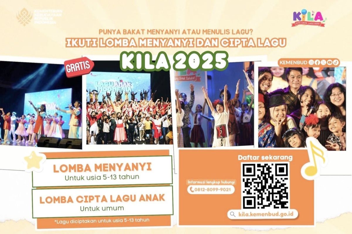 KILA 2025: Kemenbud Bangun Ekosistem Lagu Anak Indonesia Berkualitas