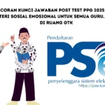 Rahasia Lolos PPG 2025: Bocoran Kunci Jawaban Post Test PSE 1 Sosial Emosional
