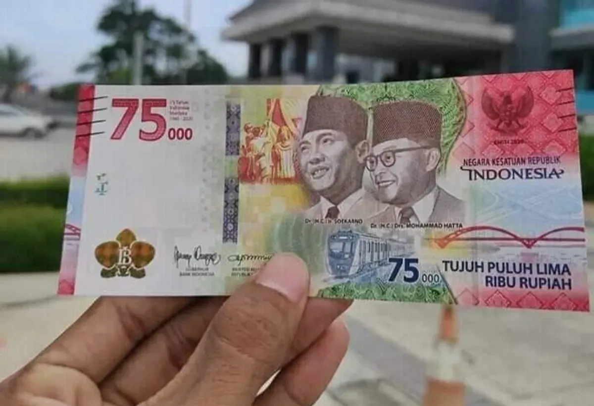 Uang Kertas Rp75 Ribu Langka? Kolektor Bayar 25 Juta!