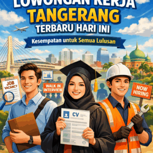 Lowongan Kerja Tangerang Terbaru Hari Ini: Kesempatan untuk Semua Lulusan