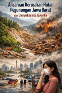 Ancaman Kerusakan Hutan Pegunungan Jawa Barat dan Dampaknya ke Jakarta