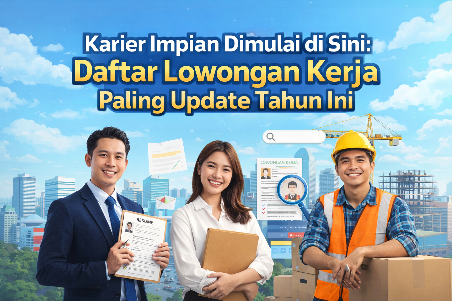 Karier Impian Dimulai di Sini: Daftar Lowongan Kerja Paling Update Tahun Ini