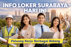 Info Loker Surabaya Hari Ini: Kesempatan Karier dari Berbagai Bidang