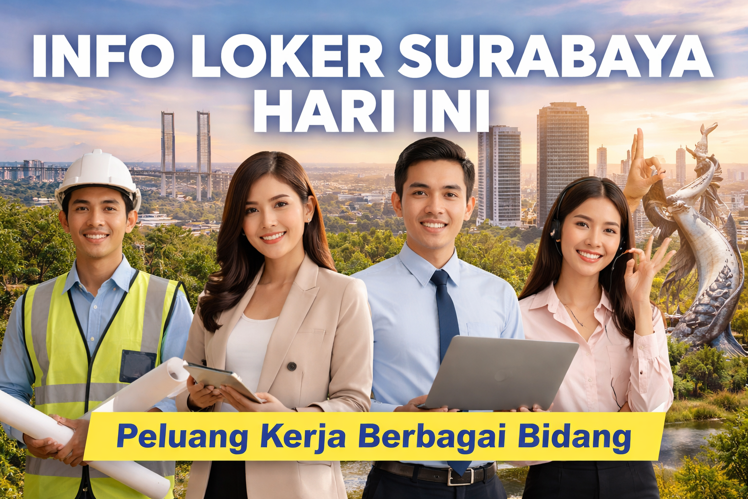 Info Loker Surabaya Hari Ini: Kesempatan Karier dari Berbagai Bidang