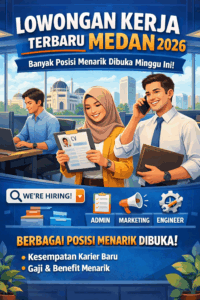 Lowongan Kerja Terbaru Medan 2026: Banyak Posisi Menarik Dibuka Minggu Ini