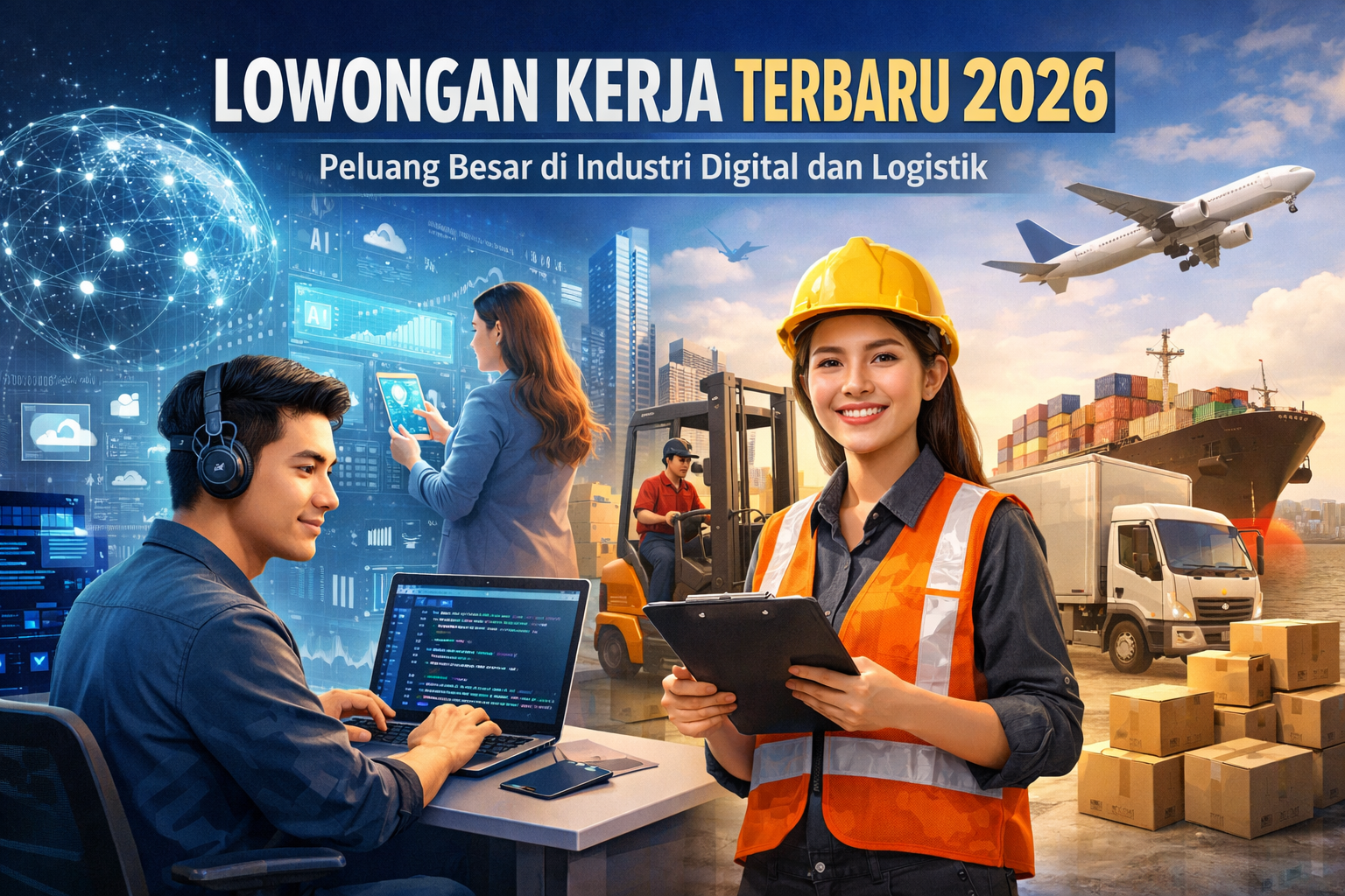 Lowongan Kerja Terbaru 2026: Peluang Besar di Industri Digital dan Logistik