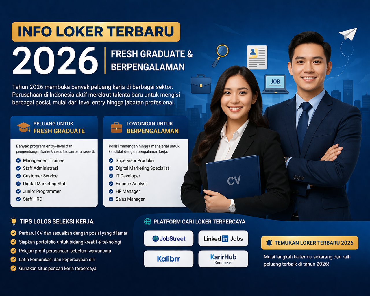 Open Recruitment: Bergabunglah Bersama Tim Profesional dan Bangun Karier Masa Depan