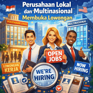 Perusahaan Lokal dan Multinasional Membuka Lowongan