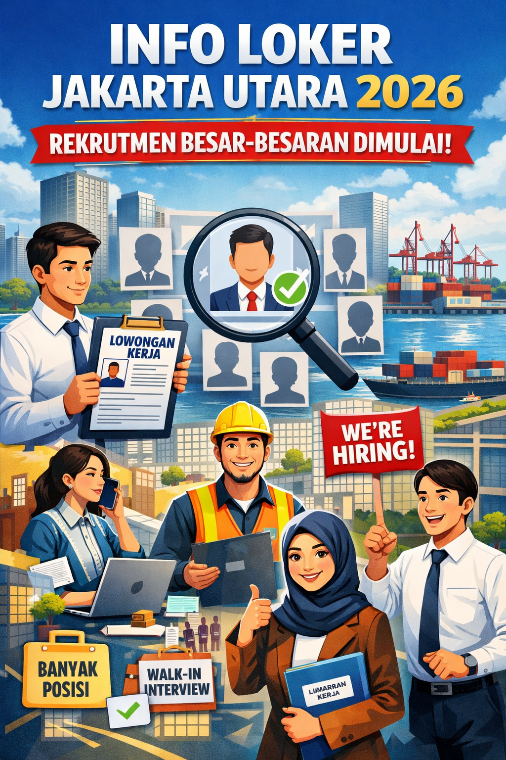 Info Loker Jakarta Utara 2026: Rekrutmen Besar-Besaran Dimulai