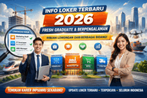 Info Loker Terbaru 2026: Peluang Kerja untuk Fresh Graduate dan Profesional Berpengalaman