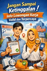 Jangan Sampai Ketinggalan! Info Lowongan Kerja Valid dan Terpercaya