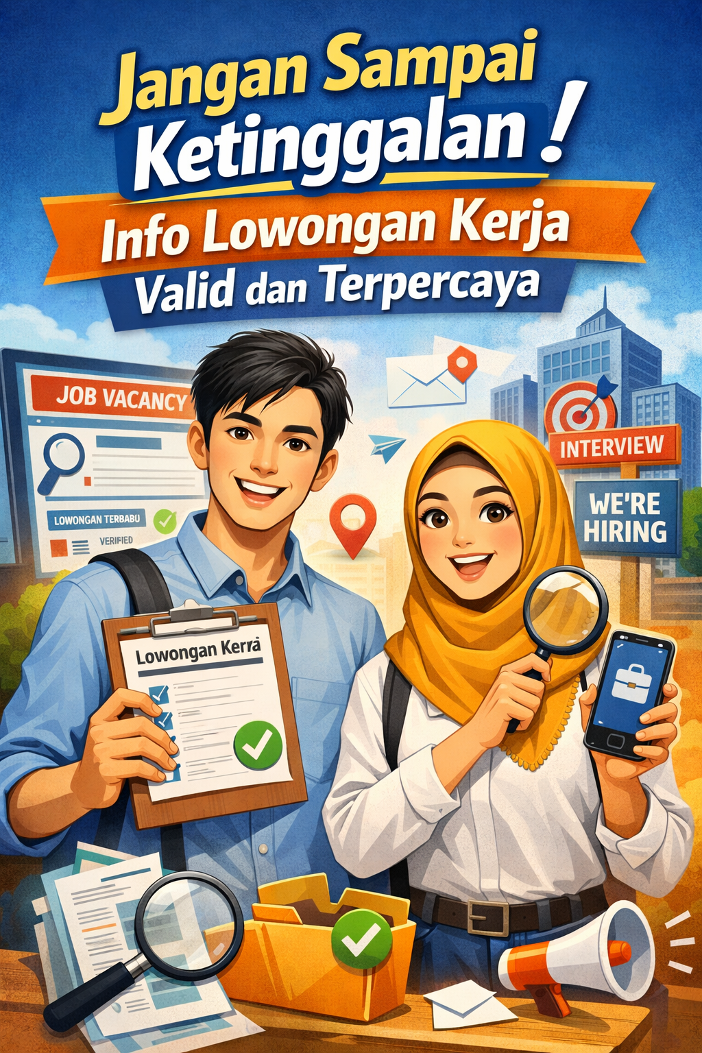Jangan Sampai Ketinggalan! Info Lowongan Kerja Valid dan Terpercaya