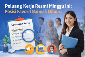 Peluang Kerja Resmi Minggu Ini: Posisi Favorit Banyak Diburu