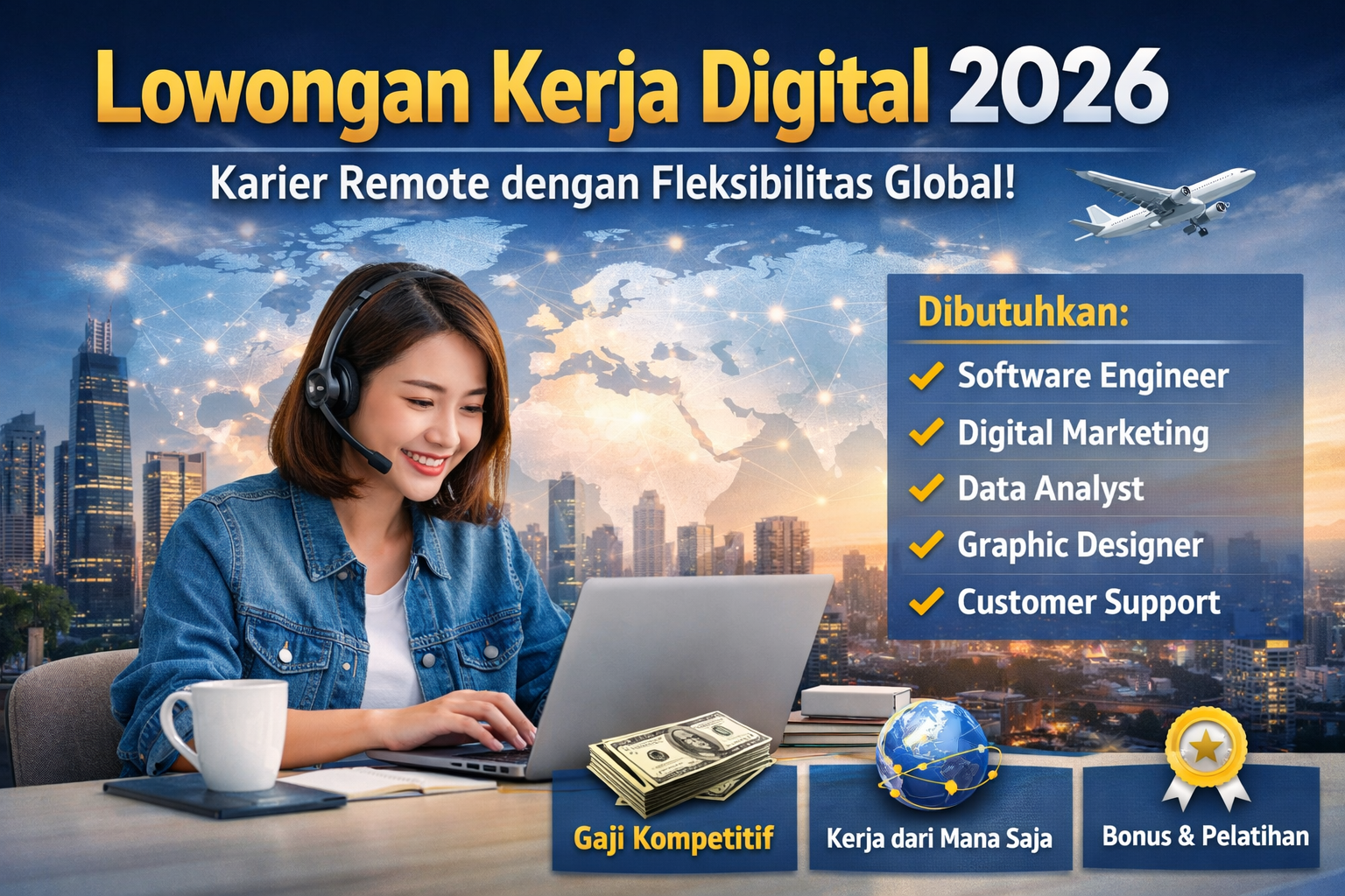 Kesempatan Emas: Lowongan Kerja Digital 2026 dengan Fleksibilitas Global