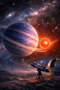 Planet Raksasa Mengelilingi Bintang Katai: Temuan Mengejutkan Astronom