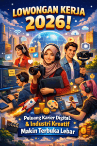 Lowongan Kerja Terbaru 2026: Peluang Karier Digital dan Industri Kreatif Makin Terbuka Lebar