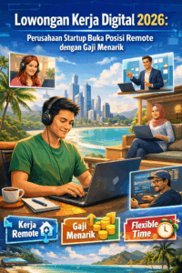 Lowongan Kerja Digital 2026: Perusahaan Startup Buka Posisi Remote dengan Gaji Menarik