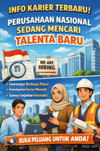 Info Karier Terbaru: Perusahaan Nasional Sedang Mencari Talenta Baru