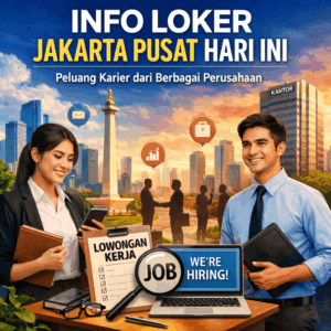 Info Loker Jakarta Pusat Hari Ini: Peluang Karier dari Berbagai Perusahaan