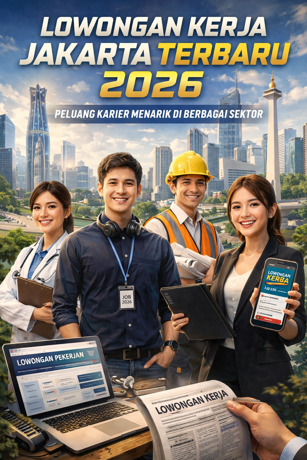Lowongan Kerja Jakarta Terbaru 2026: Peluang Karier Menarik di Berbagai Sektor