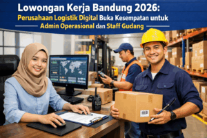 Lowongan Kerja Bandung 2026: Perusahaan Logistik Digital Buka Kesempatan untuk Admin Operasional dan Staff Gudang