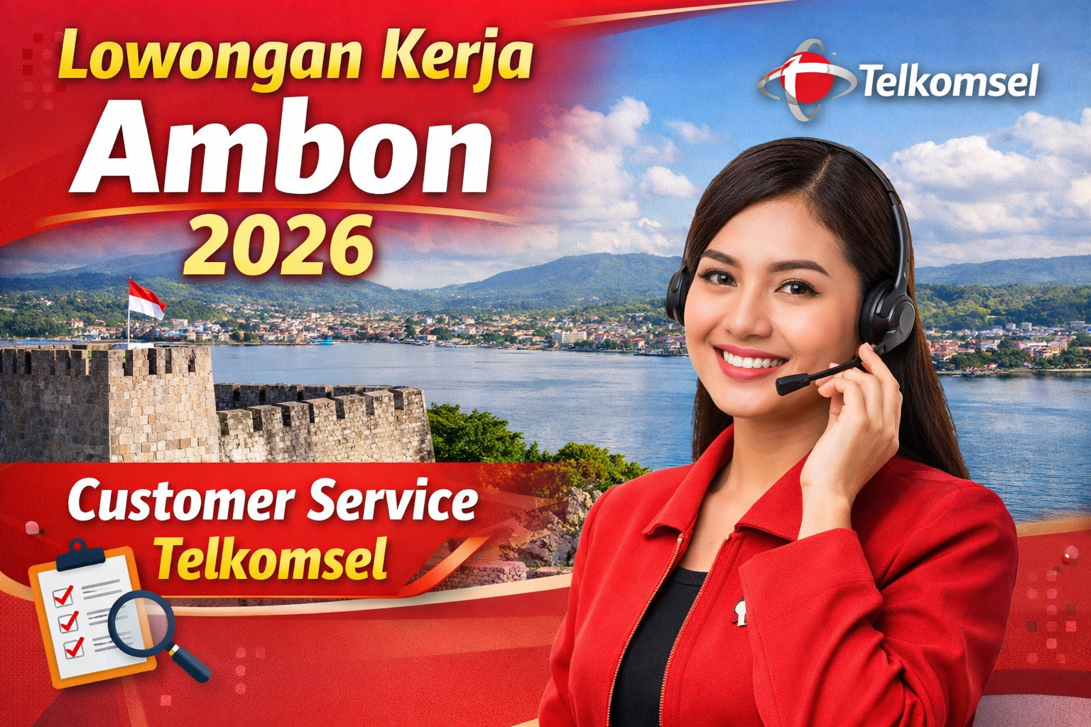 Lowongan Kerja PT Telkomsel Buka Rekrutmen Customer Service di Ambon, Lulusan SMA hingga D3 Bisa Melamar