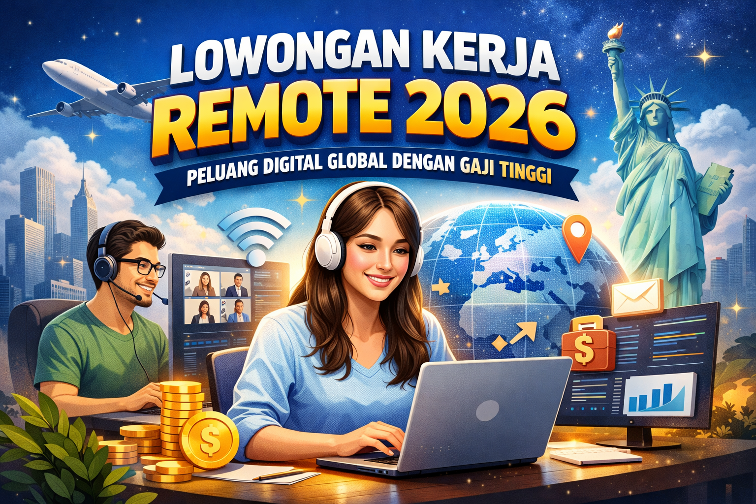 Lowongan Kerja Digital Global 2026: Peluang Karier Remote dengan Gaji Kompetitif