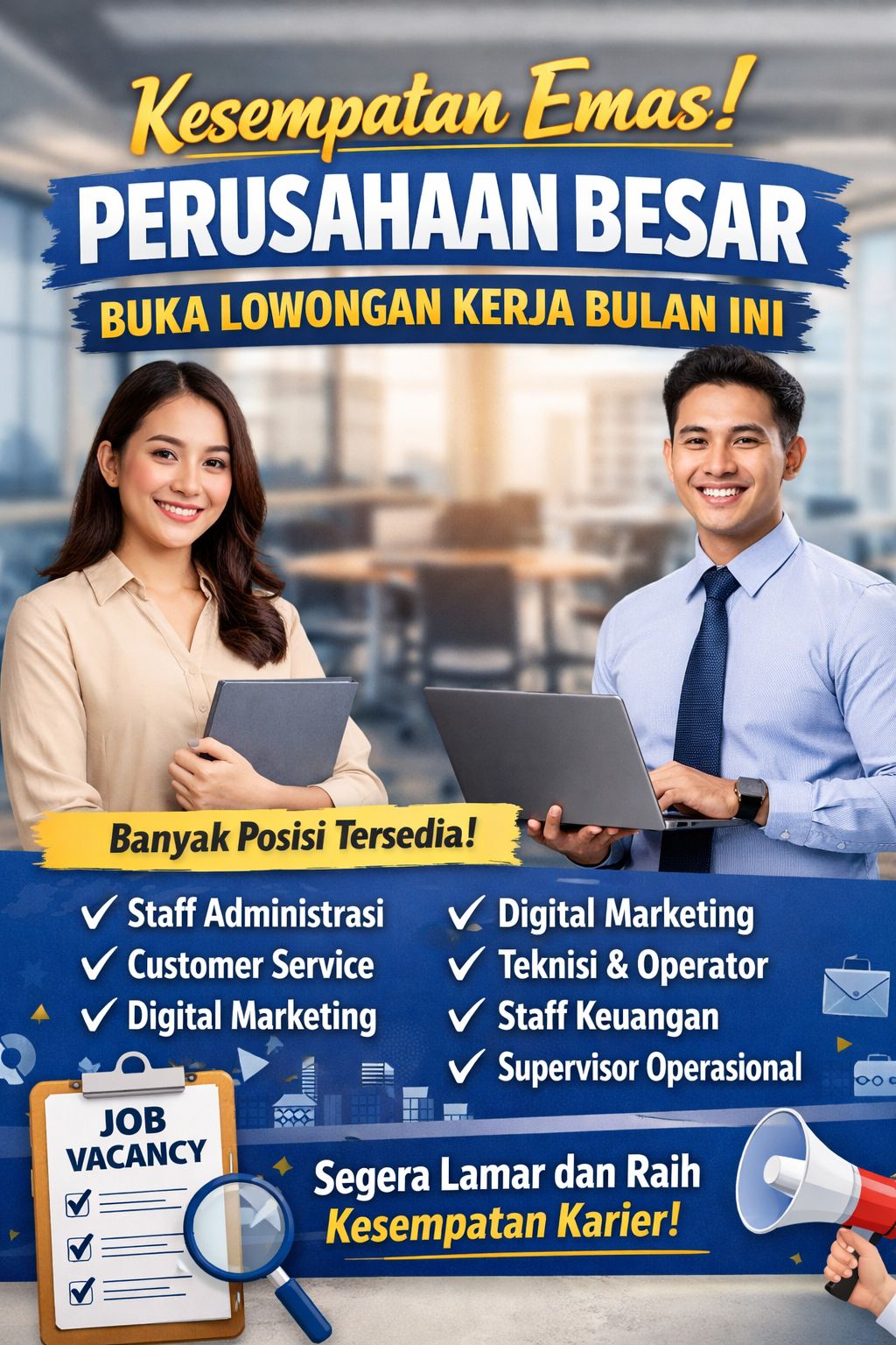 Info Loker Terbaru 2026: Peluang Kerja untuk Fresh Graduate dan Profesional Berpengalaman