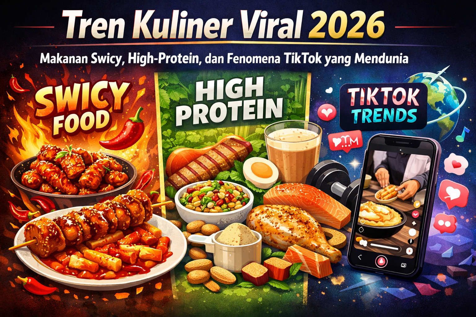 Tren Kuliner Viral 2026 yang Sedang Mendominasi Media Sosial