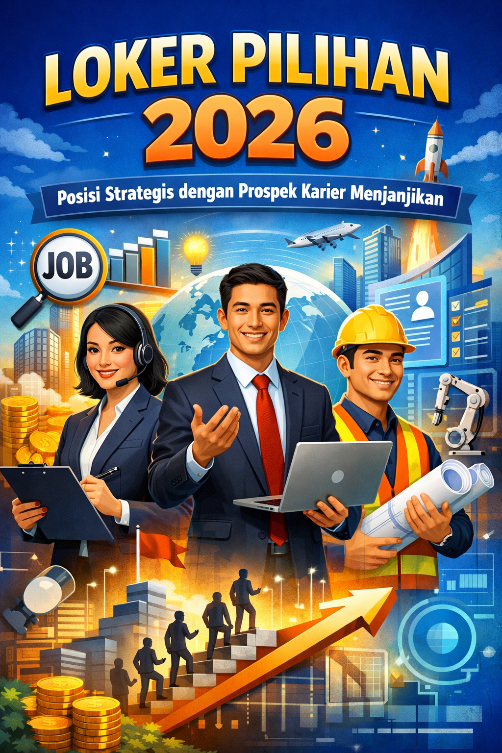 Loker Pilihan 2026: Posisi Strategis dengan Prospek Karier Menjanjikan