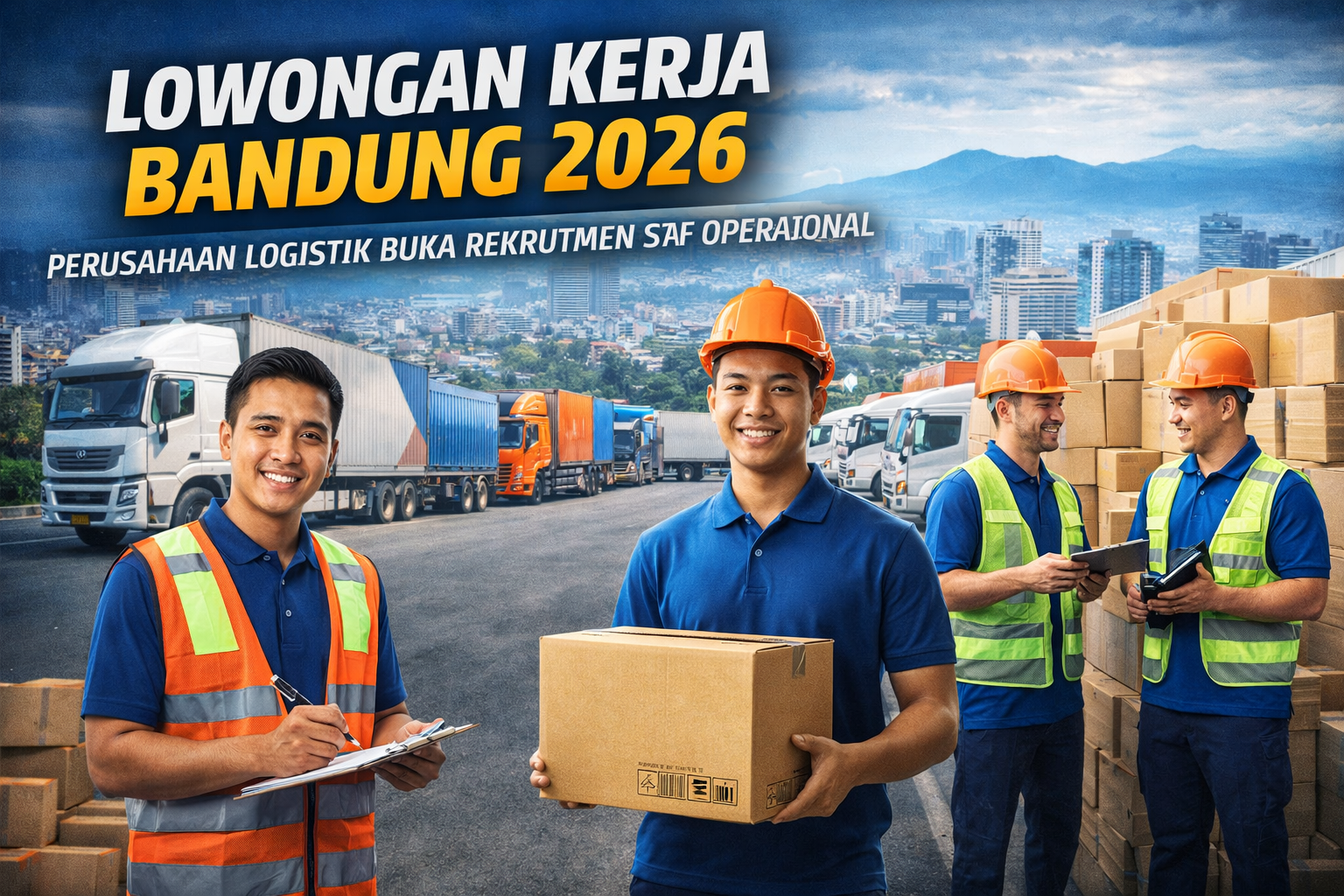 Lowongan Kerja Bandung 2026: Perusahaan Logistik Buka Rekrutmen Staf Operasional