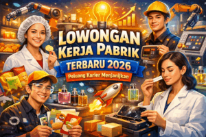 Lowongan Kerja Pabrik Terbaru 2026 – Peluang Karier Menjanjikan