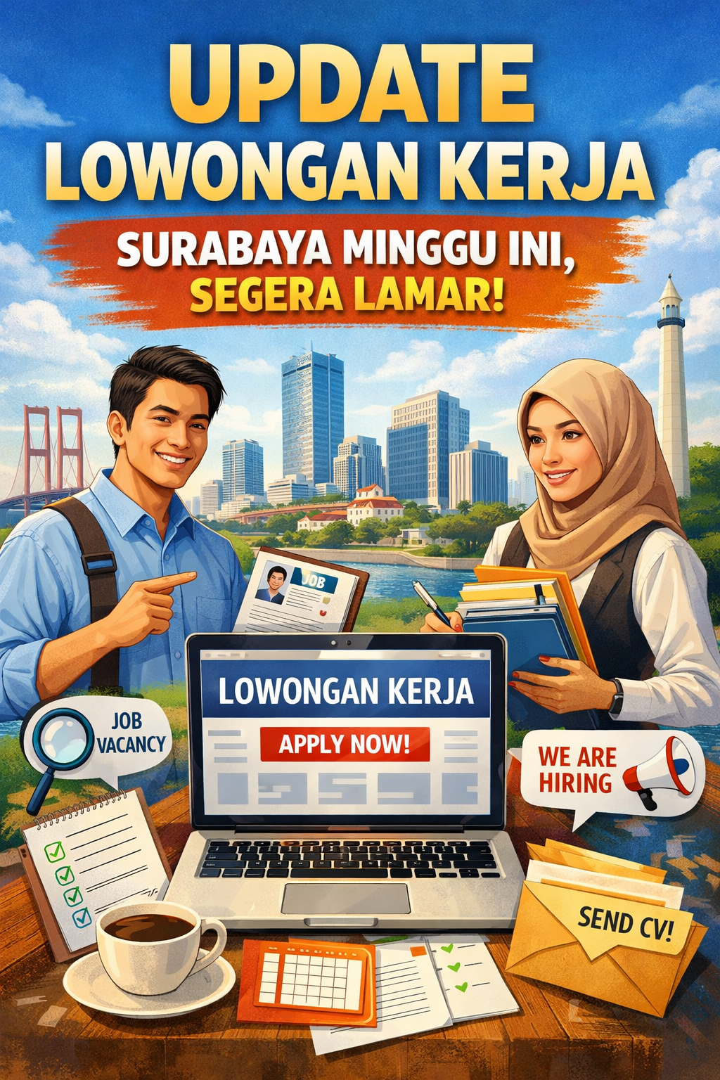 Update Lowongan Kerja Surabaya Minggu Ini, Segera Lamar!