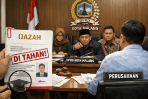 DPRD Kota Malang Selidiki Dugaan Penahanan Ijazah oleh Perusahaan