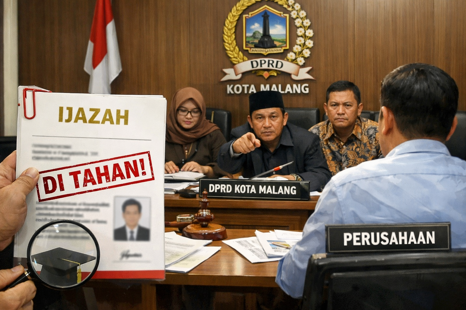 DPRD Kota Malang Selidiki Dugaan Penahanan Ijazah oleh Perusahaan