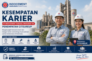 Kesempatan Karier di PT Indocement Tunggal Prakarsa Tbk untuk Penempatan Citeureup