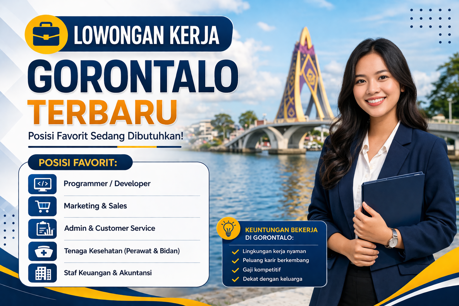 Lowongan Kerja Gorontalo Terbaru: Posisi Favorit Sedang Dibutuhkan