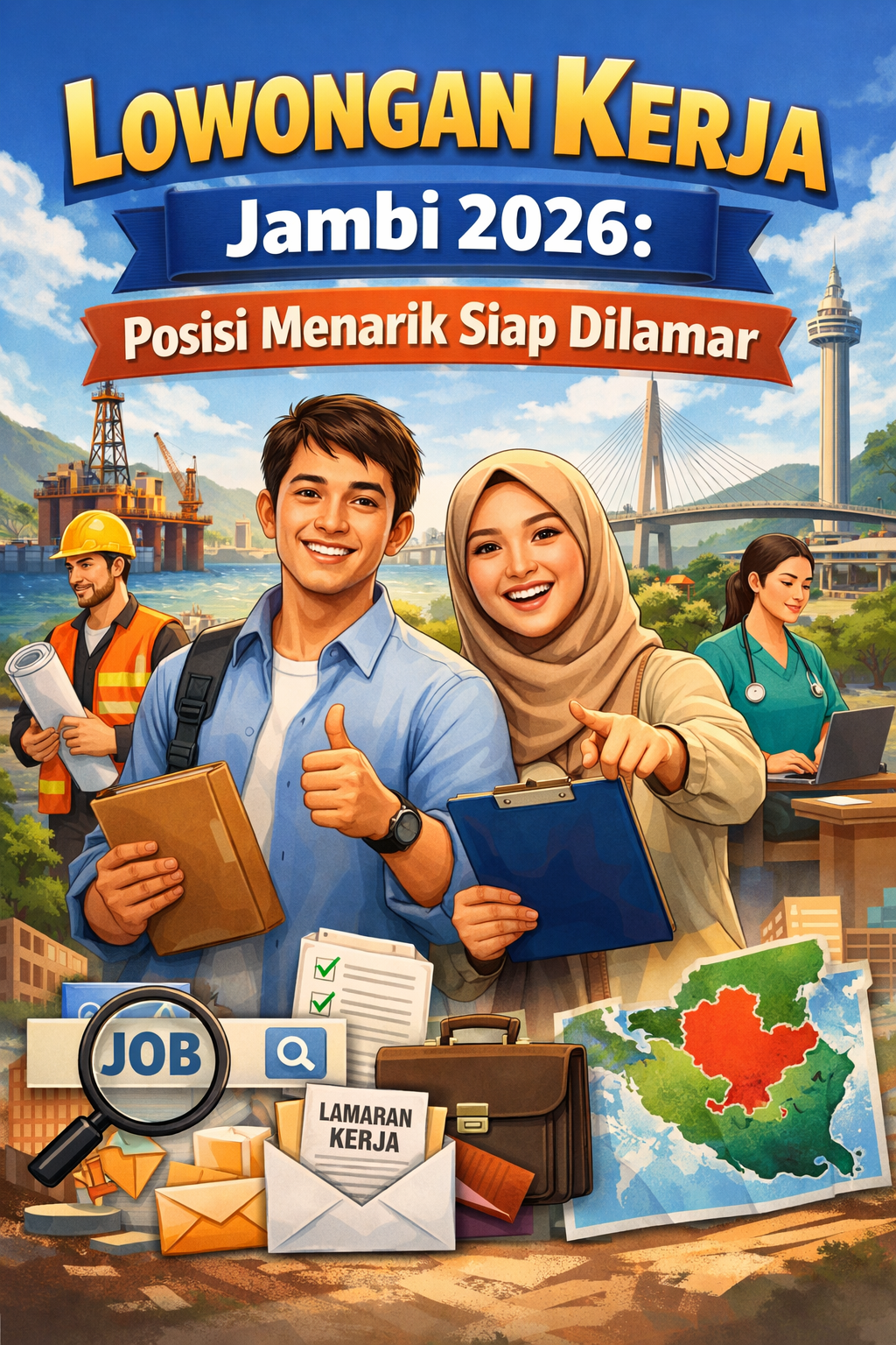 Lowongan Kerja Jambi 2026: Posisi Menarik Siap Dilamar