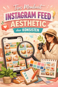 Tips Membuat Instagram Feed Aesthetic dan Konsisten