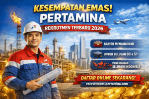Kesempatan Emas! Pertamina Buka Rekrutmen Terbaru 2026