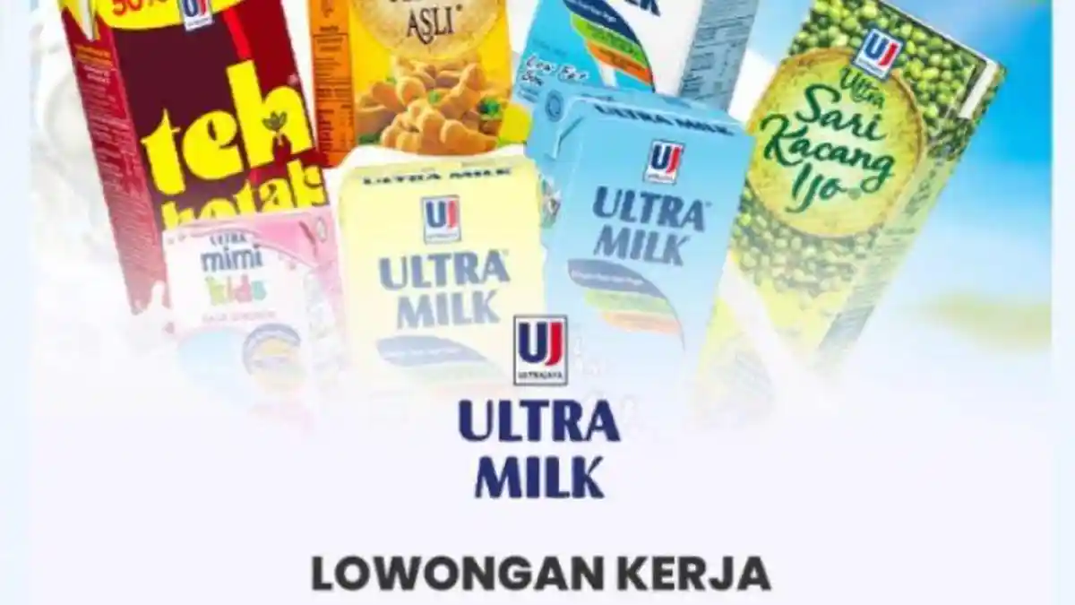 PT Ultrajaya Milk Industry Tbk Buka Lowongan di Cimahi, Cocok untuk Fresh Graduate