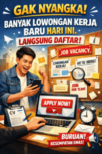 Gak Nyangka! Banyak Lowongan Kerja Baru Hari Ini, Langsung Daftar