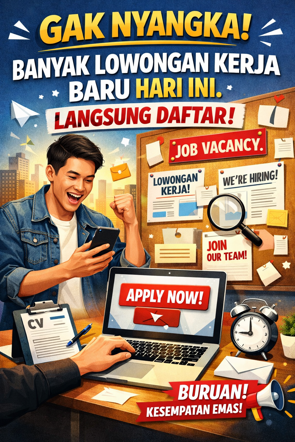 Gak Nyangka! Banyak Lowongan Kerja Baru Hari Ini, Langsung Daftar