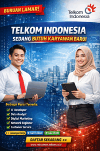 Buruan Lamar! Telkom Indonesia Sedang Butuh Karyawan Baru