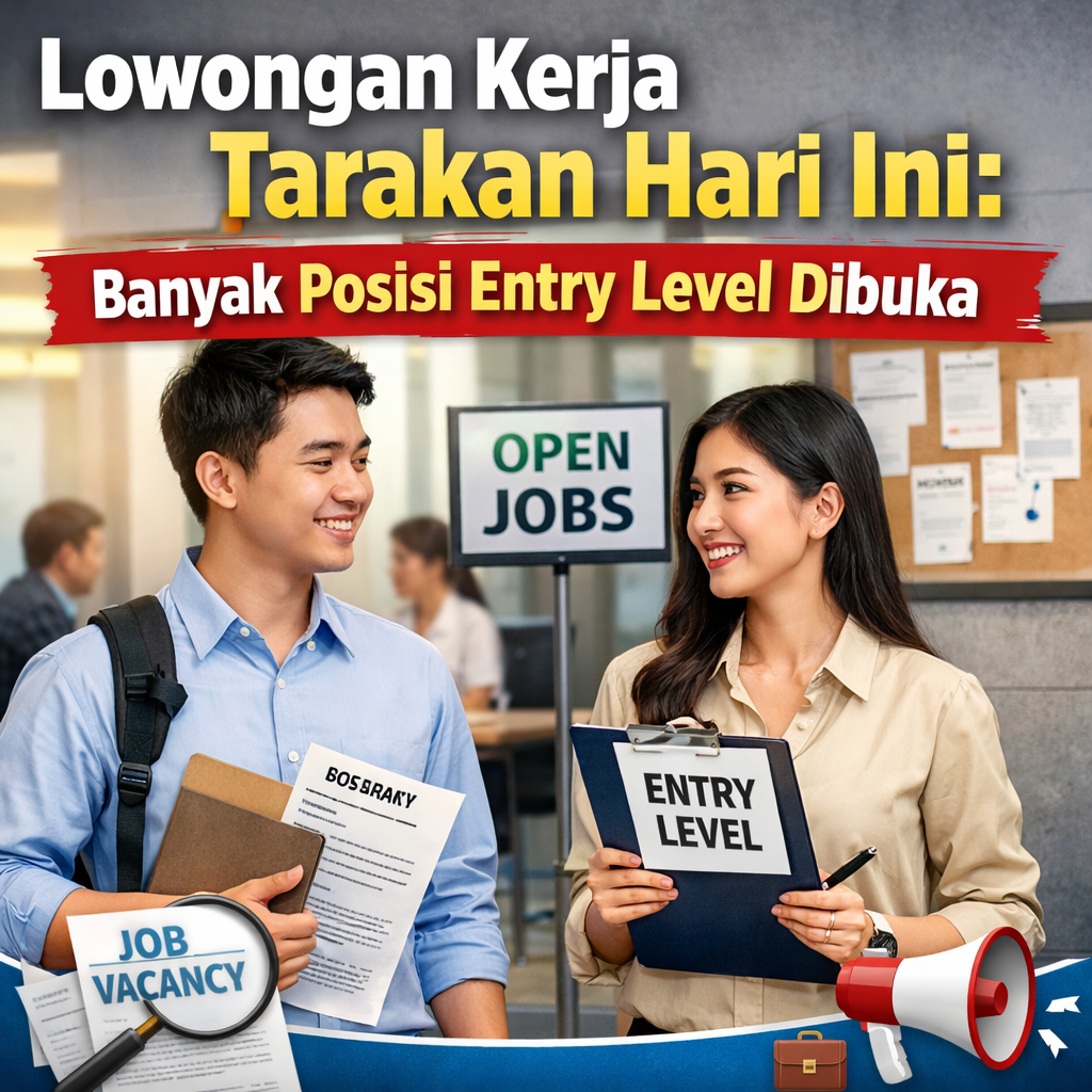 Lowongan Kerja Tarakan Hari Ini: Banyak Posisi Entry Level Dibuka