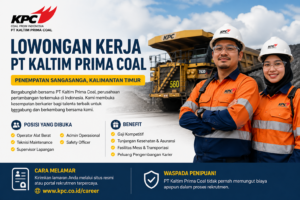 Kesempatan Karier di PT Kaltim Prima Coal untuk Penempatan Sangasanga
