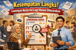 Kesempatan Langka! Lowongan Kerja Ini Lagi Ramai Dibicarakan