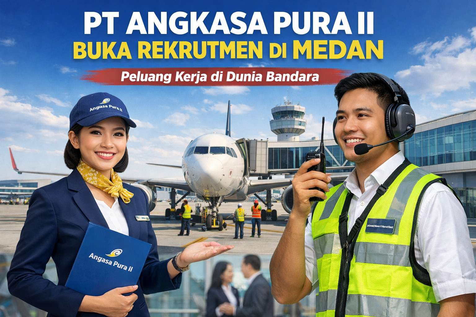 PT Angkasa Pura II Buka Rekrutmen di Medan, Peluang Kerja di Dunia Bandara